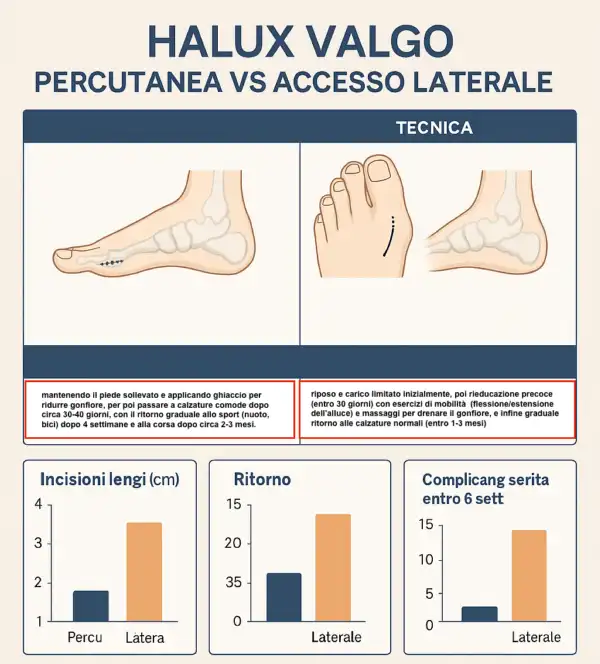 alluce valgo: tecnica e recupero